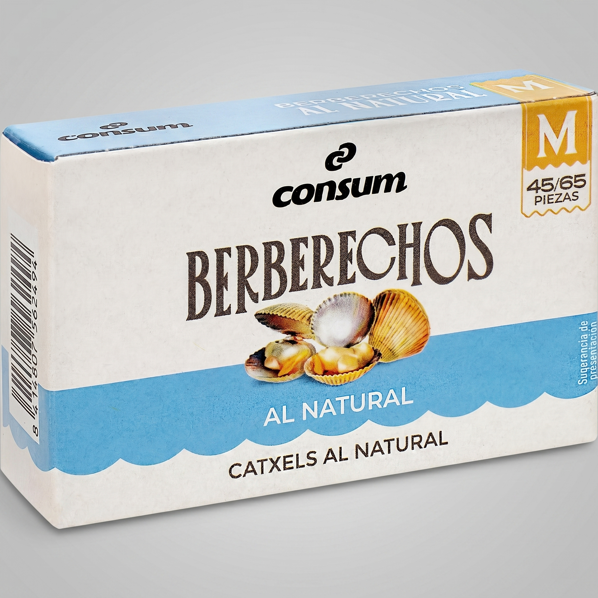 Berberechos al Natural 63g