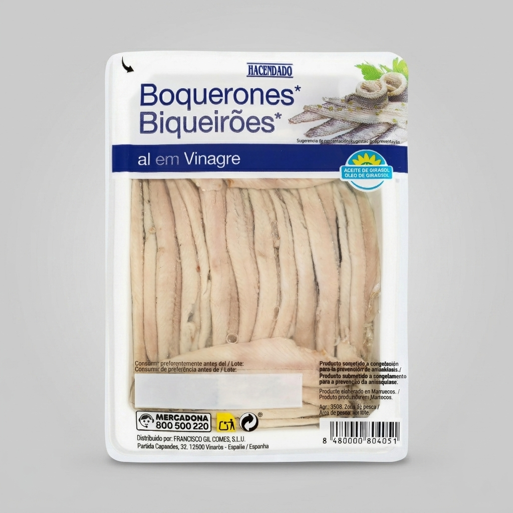 Boquerones en Vinagre 80g