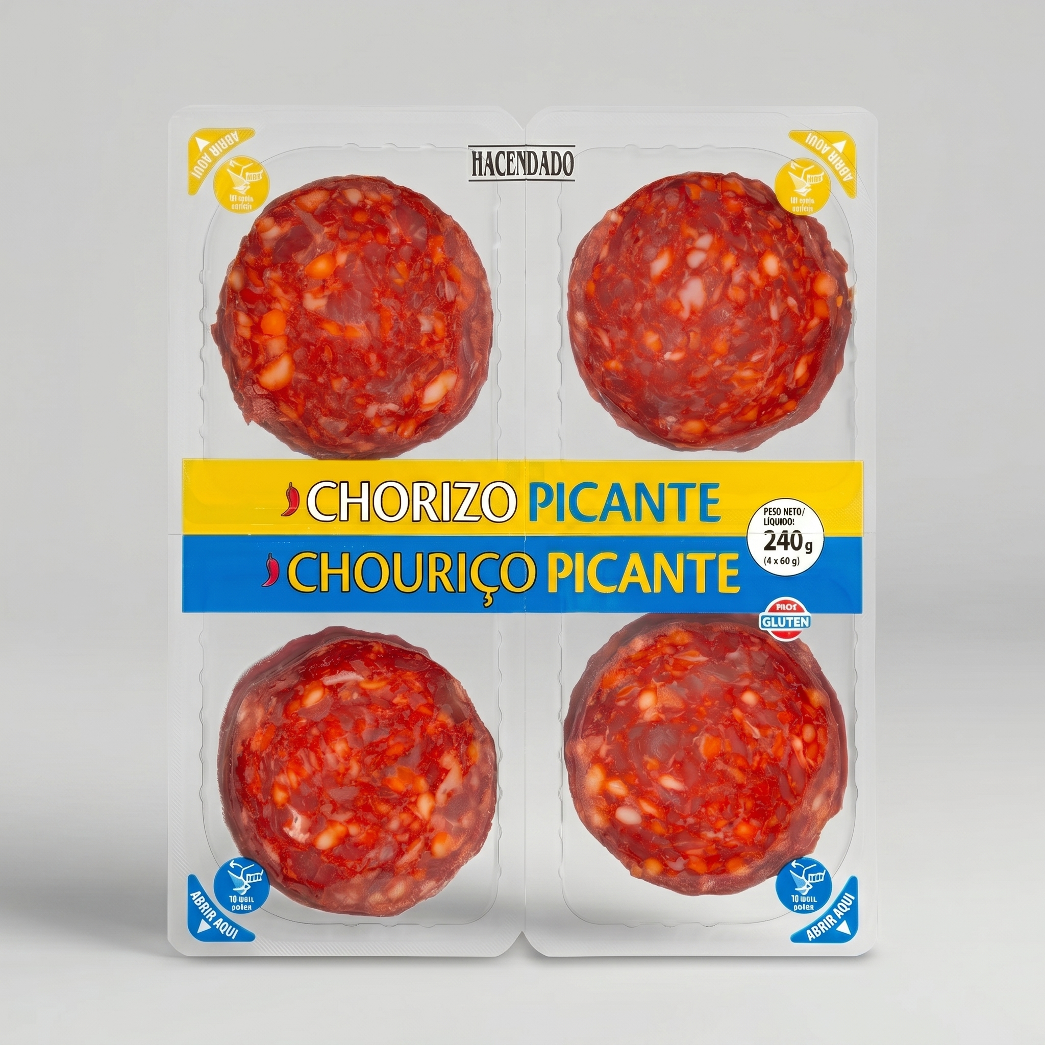 Chorizo pikant 4 x 60g