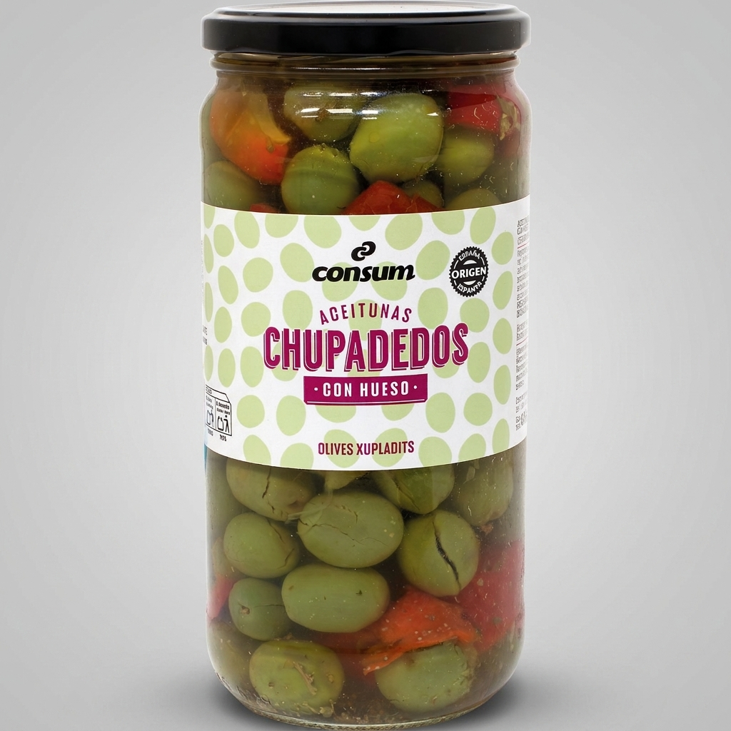 Oliven Chupadedos 420g