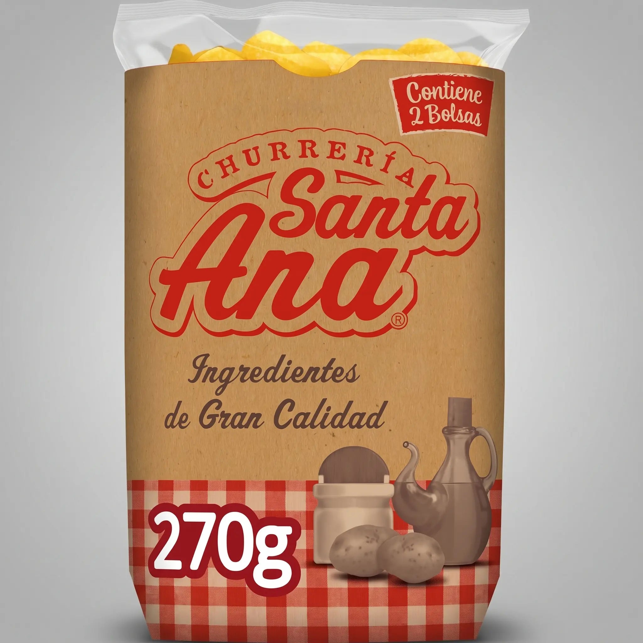 Patatas Fritas Churrería Santa Ana 2 x 135g TapasLiebe