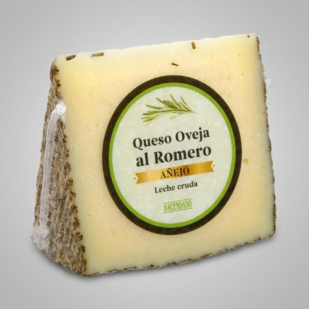 Queso Oveja al Romero Añejo 270g